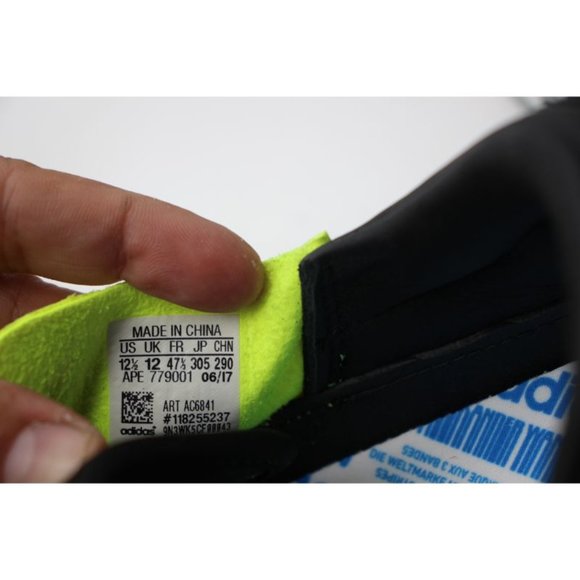 Alexander Wang Adidas Hike Low Shoes Glow Men's Size 12.5 Black Volt AC6841 - Picture 3 of 13